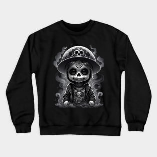 Spooky Kidz  - Dia De Los Muertos Crewneck Sweatshirt